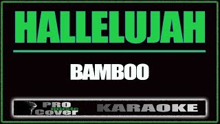 Hallelujah  BAMBOO KARAOKE [upl. by Esten]