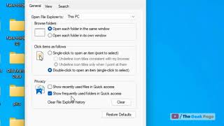 How to clear recent files in windows 11 [upl. by Koblas]