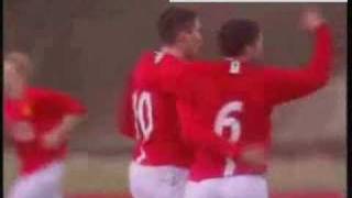 Federico Macheda goal vs Everton U18 [upl. by Edyth]