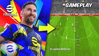 eFootball™ 2025 MOBILE GAMPLAY  RAINY amp SNOW MODE 📲 [upl. by Cindie]