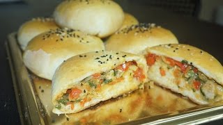 Buns Farcis PouletPoivrons [upl. by Reginald209]