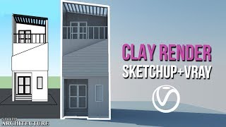 How to Architectural Visualization in Vray [upl. by Nibaj909]