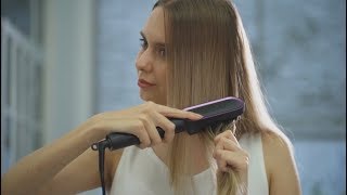 TYMO  Hair Straightener Comb  Straightening your hair in few mins [upl. by Sirob]