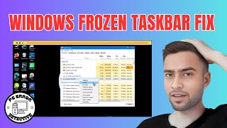 How to Fix a Frozen Windows 10 Taskbar [upl. by Moses]