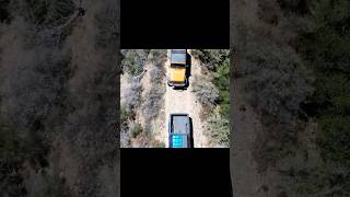 Crazy steep hill climb Modjeska Peak drone jeep 4x4 offroad [upl. by Asiaj329]