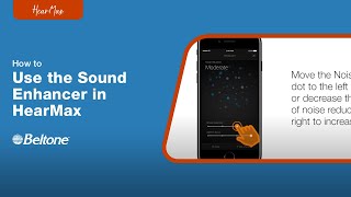 How to Use Sound Enhancer in Beltone HearMax App  Beltone [upl. by Willing]