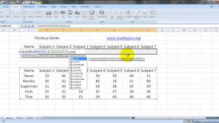 Vlookup Multiple Results For Single Query In Excel [upl. by Alak]