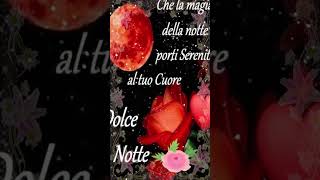 Belle frasi di buonanotte alla persona speciale della tua vita🌹🌹🌹Frasi per augurare la buonanotte [upl. by Dahs]