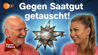 Sarah im siebten Himmel 4karätige Sternenbrosche entzündet kometenartige Gebote  Bares für Rares [upl. by Ahsieker65]