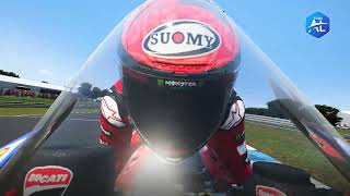 helmetcam onboard with Francesco Bagnaia  motogp2024 australiangp phillipisland race [upl. by Proud]