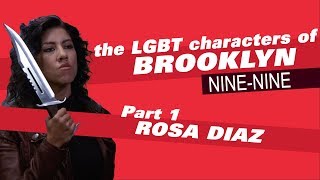 The LGBT Characters of Brooklyn NineNine  Part 1 Rosa Diaz [upl. by Ennoira995]