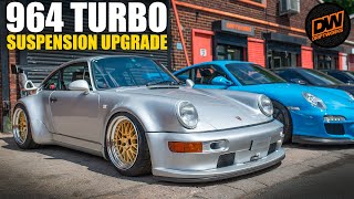 964 Turbo Suspension Upgrade or Downgrade Aircooled Porsche 911 [upl. by Ahto]