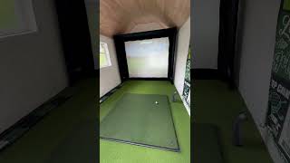 What do you think of this DIY golf studio using Foresight GC3 launch monitor diygolfsimulator [upl. by Atteval]