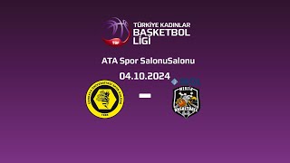 Çankaya Üniversitesi  Seçil Kauçuk Mersin Basketball TKBL 4Hafta [upl. by Atterol]