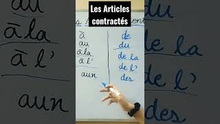 Basics of contracted articles in frenchyoutubeytshortsshortvideoshortsshorttrendingexplore [upl. by Sayce555]