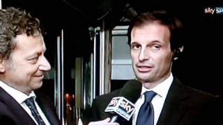 Allegri Commenta il Cazzo Guardi di Ibra Finale col Botto 12032012 [upl. by Hamann]