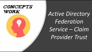 ADFS  Active Directory Federation Service  Claim provider Trust  2023 [upl. by Atileda]