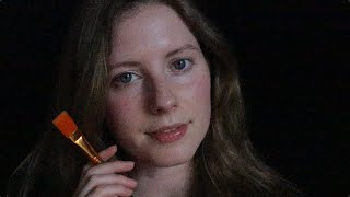 ASMR for Anxiety 🌧️ Slow amp Gentle Face Brushing for DEEP Sleep [upl. by Jona]