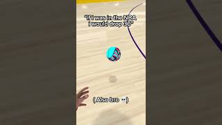 BRO 💀 gymclassvr vrbasketball basketball virtualreality 2k23 2k24 nba [upl. by Kcinom]