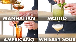 How To Mix Every Cocktail  Method Mastery  Epicurious [upl. by Parthen]