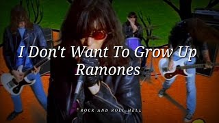 Ramones  I Dont Want To Grow Up  Video Oficial  Subtitulado En Español  Lyrics [upl. by Lsil]