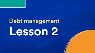 Bankrate Basics  Debt Management  Lesson 2 Choosing which debt to pay first [upl. by Ridley]