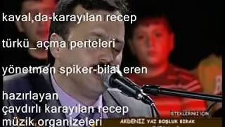 MEHMET KOPARAN Açma bugün perdeleri [upl. by Sueddaht601]