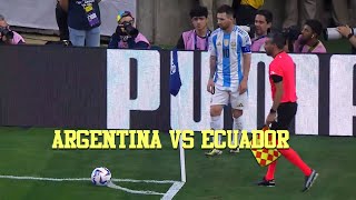 Copa America Argentina vs Ecuador Highlights [upl. by Felicle]