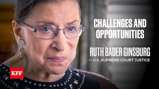 Ruth Bader Ginsburg on SameSex Marriage Womens Rights Health [upl. by Ttevi]