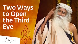 How to Open the Third Eye  Sadhguru Answers [upl. by Drucie898]