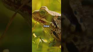 The Wood Frogs Astonishing HeartStopping trick [upl. by Chari440]