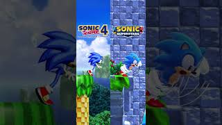 Balancing Animation Sonic 4 vs Superstars Sonic Shorts [upl. by Fredel154]