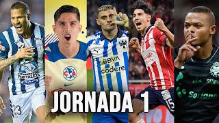 ✅🔥¡TODOS los GOLES Jornada 1 LIGA MX Clausura 2024  Futbol Mexicano [upl. by Thorfinn]