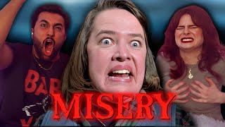 MISERY 1990 Annie is terrifying  MOVIE REACTION  FIRST TIME WATCHING [upl. by Audre]