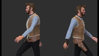 Clint Eastwood  Man with No NameBlondie 3D Model Rig Test [upl. by Leod]