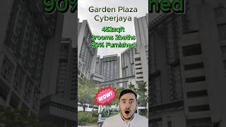 Garden Plaza Cyberjaya 3 Rooms Type 452sqf cyberjaya realestate property [upl. by Adev]