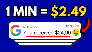 Get Paid 249 Every Min 🤑 Watching Google Ads [upl. by Dianuj70]