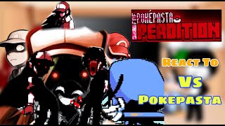 Pokepasta Perdition  Fnf React To Strangled Red Glitchy Red Ghost Pokemon [upl. by Zigrang]