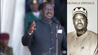 LIVE Raila Odinga leading his father Jaramogi Oginga Odingas 30th anniversary celebrations [upl. by Tobi166]