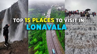 Lonavala  Top 15 Tourist Places to Visit in Monsoon  Lonavala Khandala Trip [upl. by Peyter]