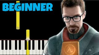 Triage At Dawn HalfLife 2  Easy Piano Tutorial for Beginners [upl. by Ursi771]