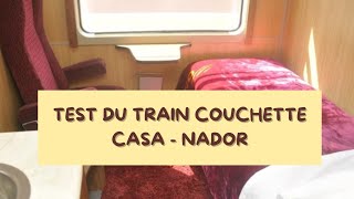 TEST  WAGON LIT DE L’ONCF [upl. by Ecinuahs]