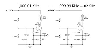 Two 1MHz Crystal Oscillator Experiment [upl. by Rento618]