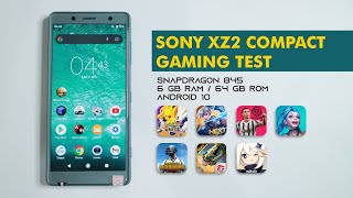 SONY XPERIA XZ2 COMPACT GAMING TEST  PERFORMA amp STABILITY [upl. by Zavala]