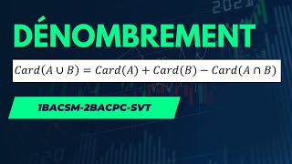 Maîtriser le dénombrement Déterminer le cardinal de A union B avec le diagrammes de Venn 1BACSM [upl. by Ries550]