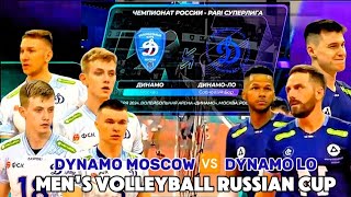 DYNAMO MOSCOW 🆚 DYNAMO LO FINAL ROUND MENS VOLLEYBALL RUSSIAN CUP 2024 [upl. by Stanwood]