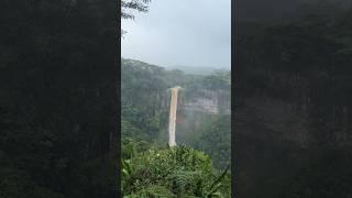 Chamarel waterfall on a cold rainy day [upl. by Latsyrk]