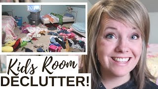 Kids Room Declutter amp Organization  Minimalist Family Life 2018 [upl. by Lauryn577]