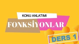 Fonksiyonlar AYT Grafik Çizimi Artan Azalan Maksimum Minimum Ortalama Değişim Hızı [upl. by Colley384]