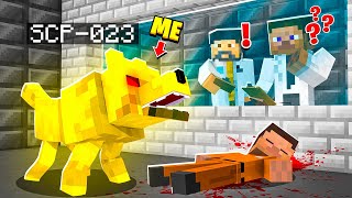 I Became GOLD SCP023 in MINECRAFT  Minecraft Trolling Video [upl. by Sasnett]